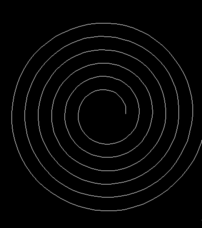 CAD如何画螺旋线，看完你就会了！
