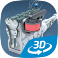 Four-stroke Otto engine(柴油发动机3d模型软件手机版) v1.201学生教育版